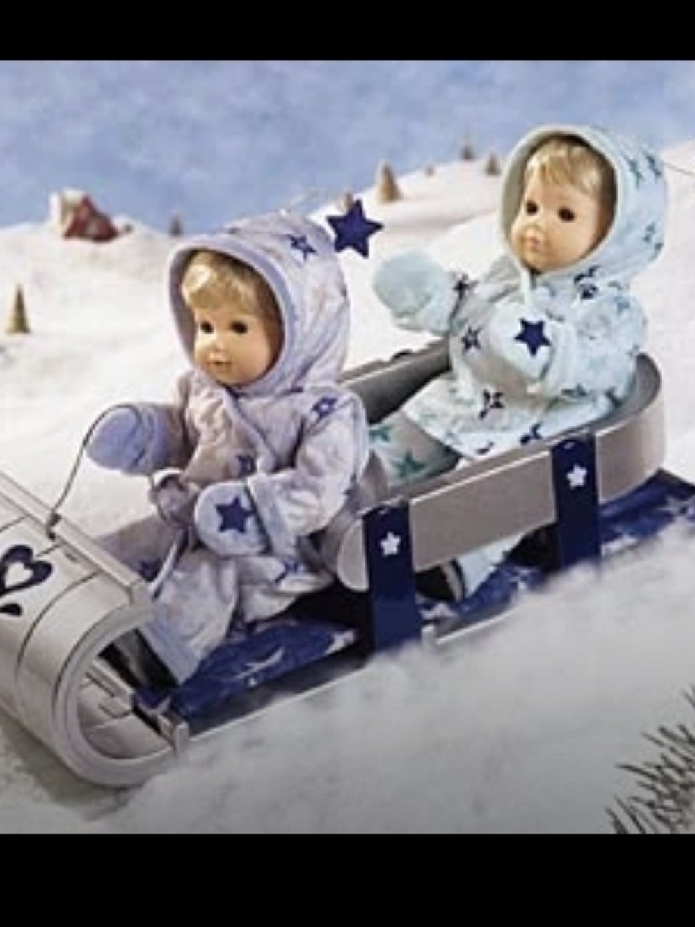American Girl SLED For Two (Dolls Not Included)